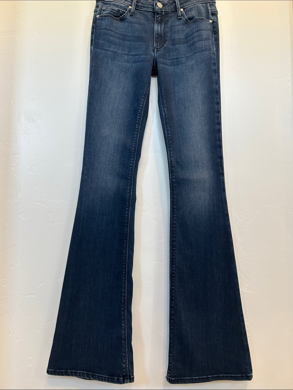 Black Orchid Dark Blue Flare Jeans